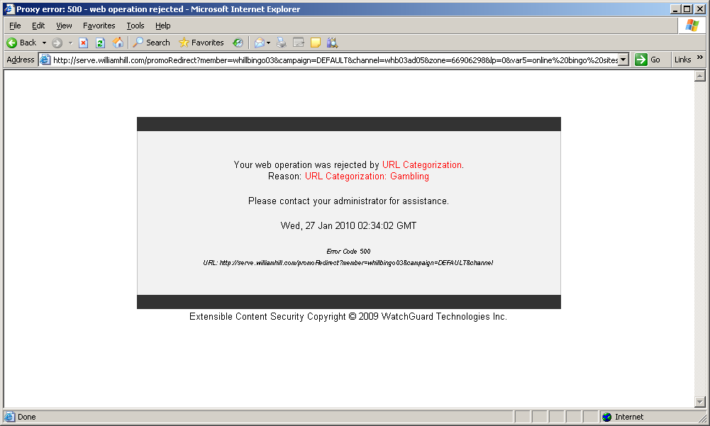 WatchGuard XCS-770