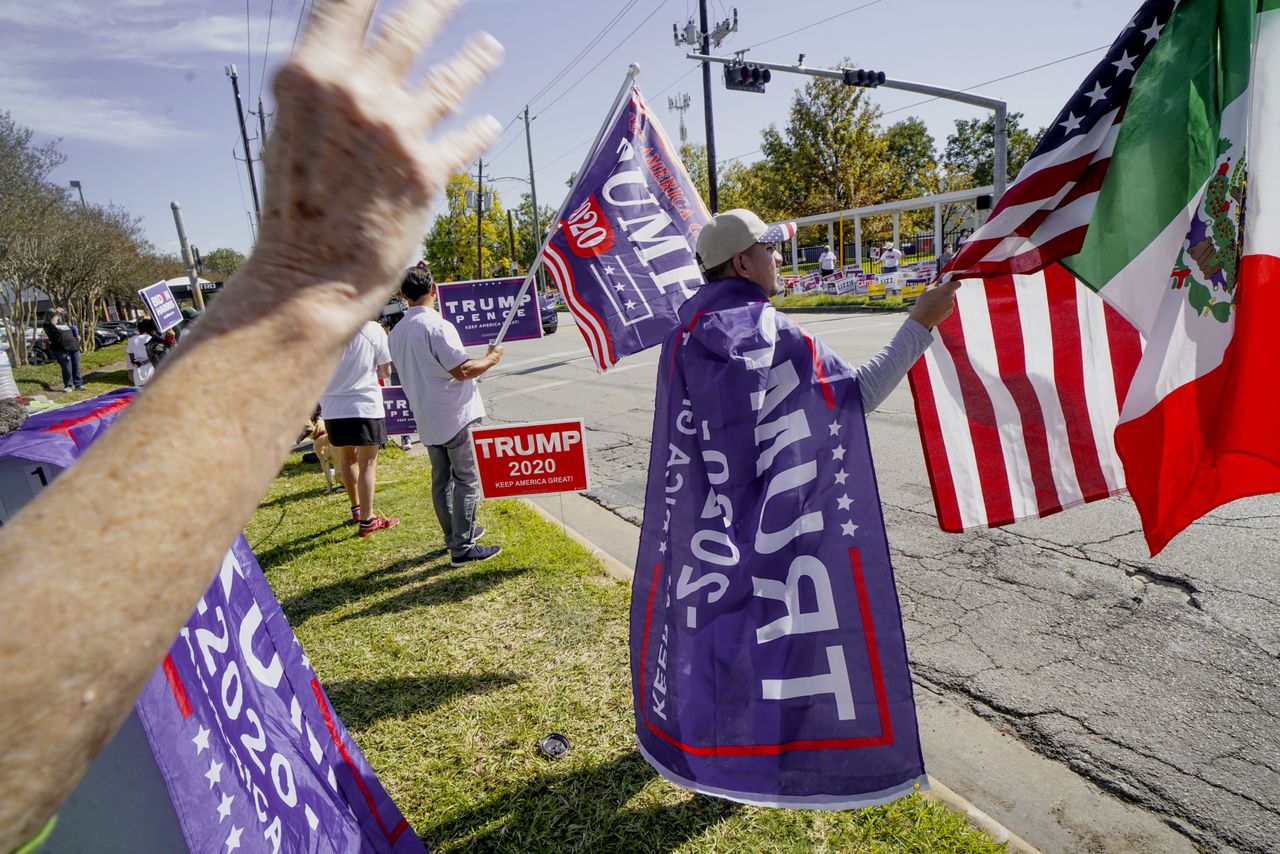 Texas Trump supporters.