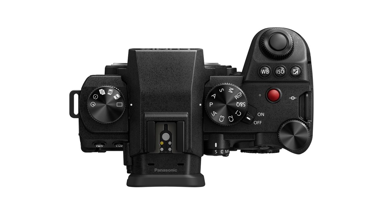 Panasonic Lumix S5 II camera on a white background