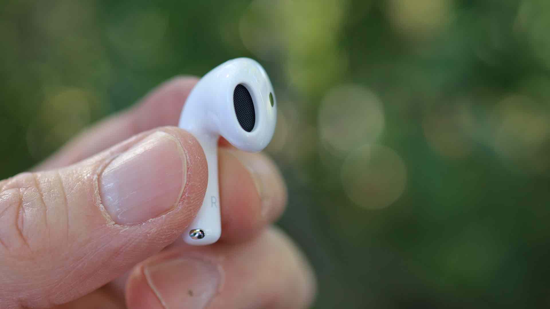 AirPods 4 with active noise cancellation