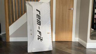 The REM-Fit 500 Ortho Hybrid mattress in its box