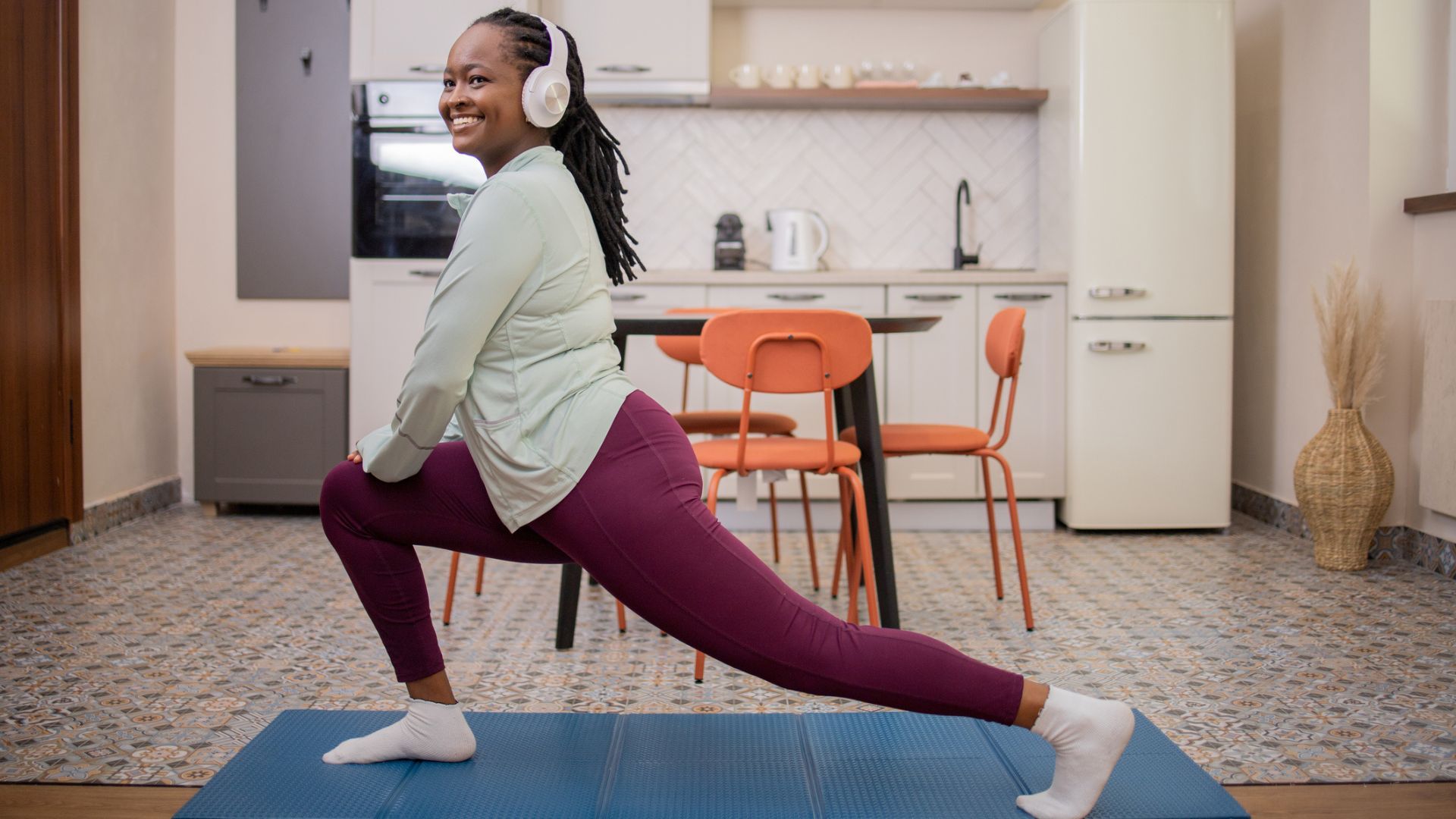 Running Kitchen Boost balance and stability while your dinner cooks with this trainer’s ...
