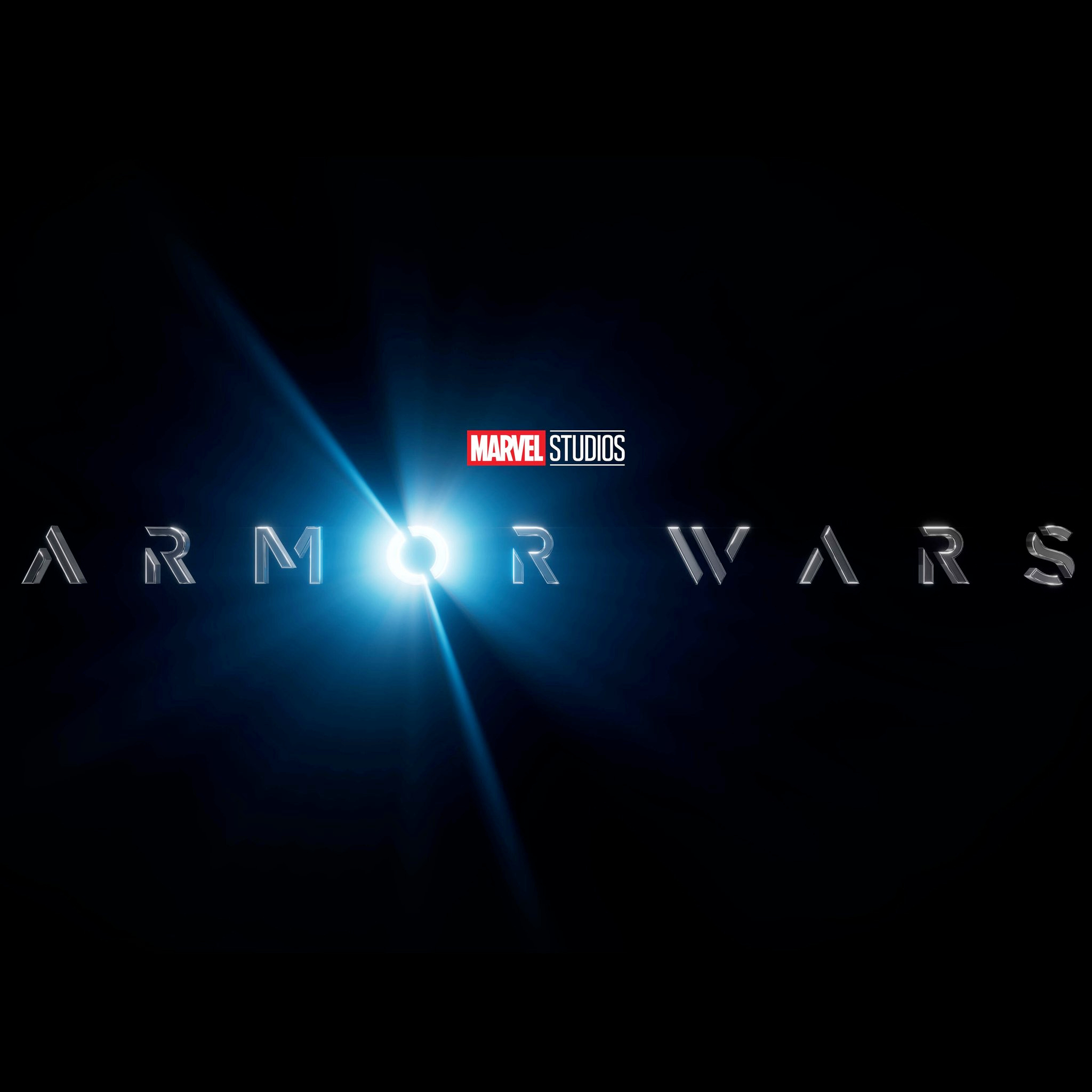 The new Armor Wars logo has a glowing O.