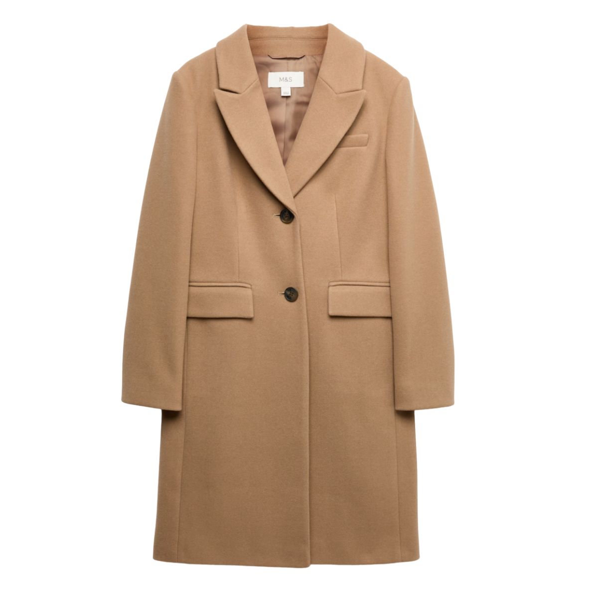 M&amp;amp;S camel coat