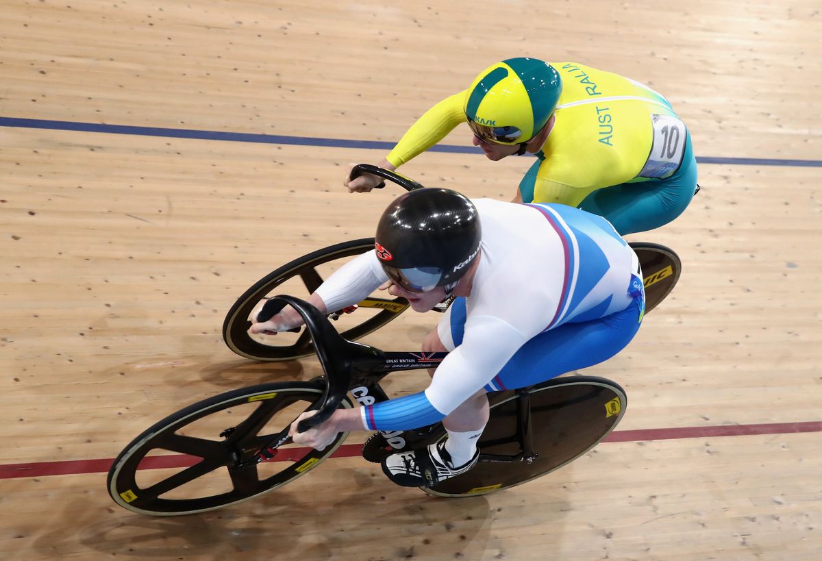 Jack Carlin (Scotland) and Jacob Schmid (Australia)