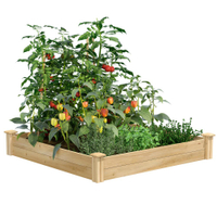 Original Cedar Raised Garden Bed: $46 at Home Depot