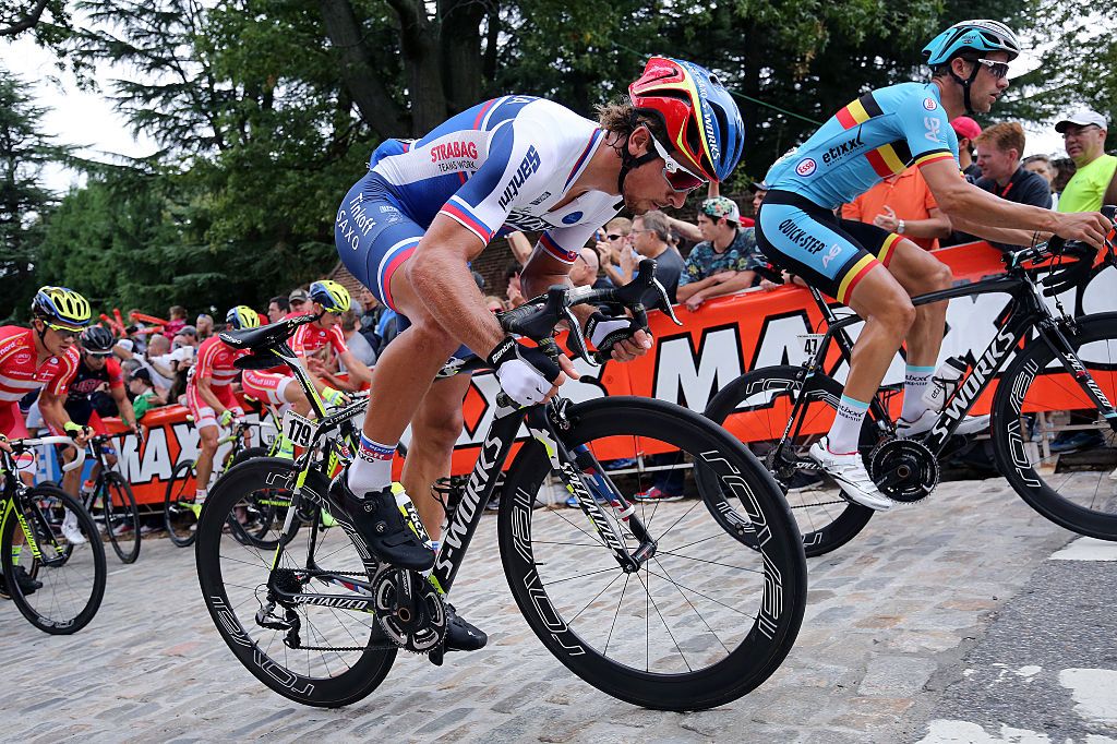 Cycling: Road World Championships 2015 / Men Elite
Peter SAGAN (Svk)/
Richmond - Richmond (261,4Km)/
Hommes Mannen / Championat du Monde Route / Wereldkampioenschap Weg WC /&Acirc;&copy;Tim De Waele