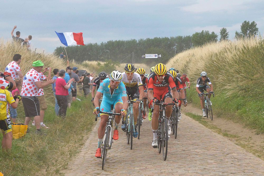 Astana and BMC push the pace.