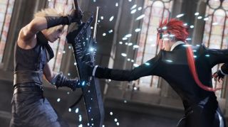 Final Fantasy 7 Remake Cloud and Reno