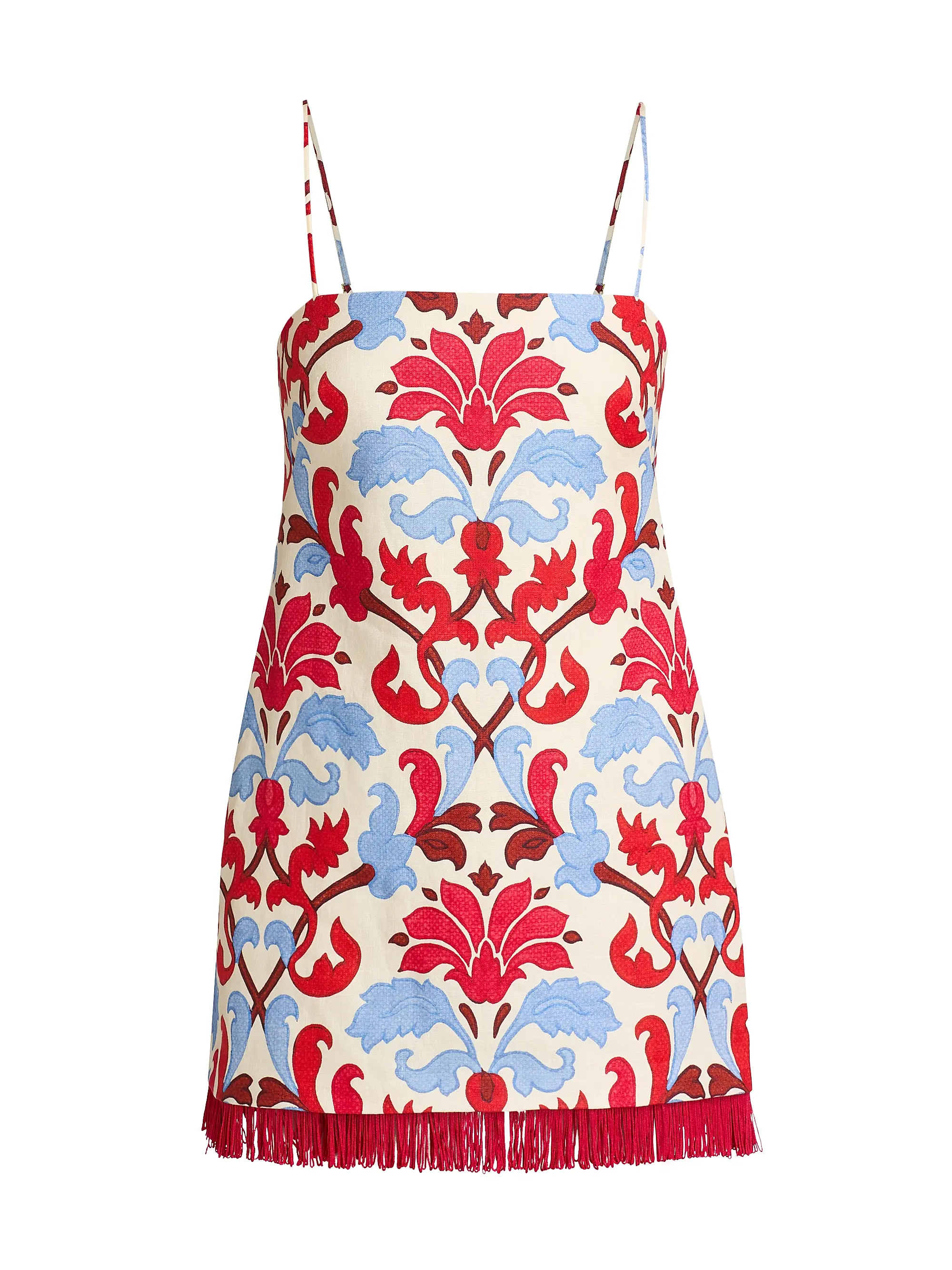 Valencia Floral Cotton Poplin Shift Minidress