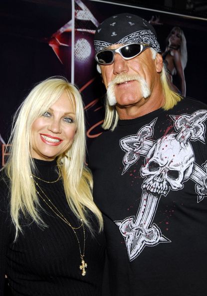 Hulk Hogan with Christiane Plante