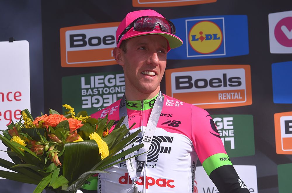 Michael Woods (EF Education First-Drapac) was second at Liege-Bastogne-Liege