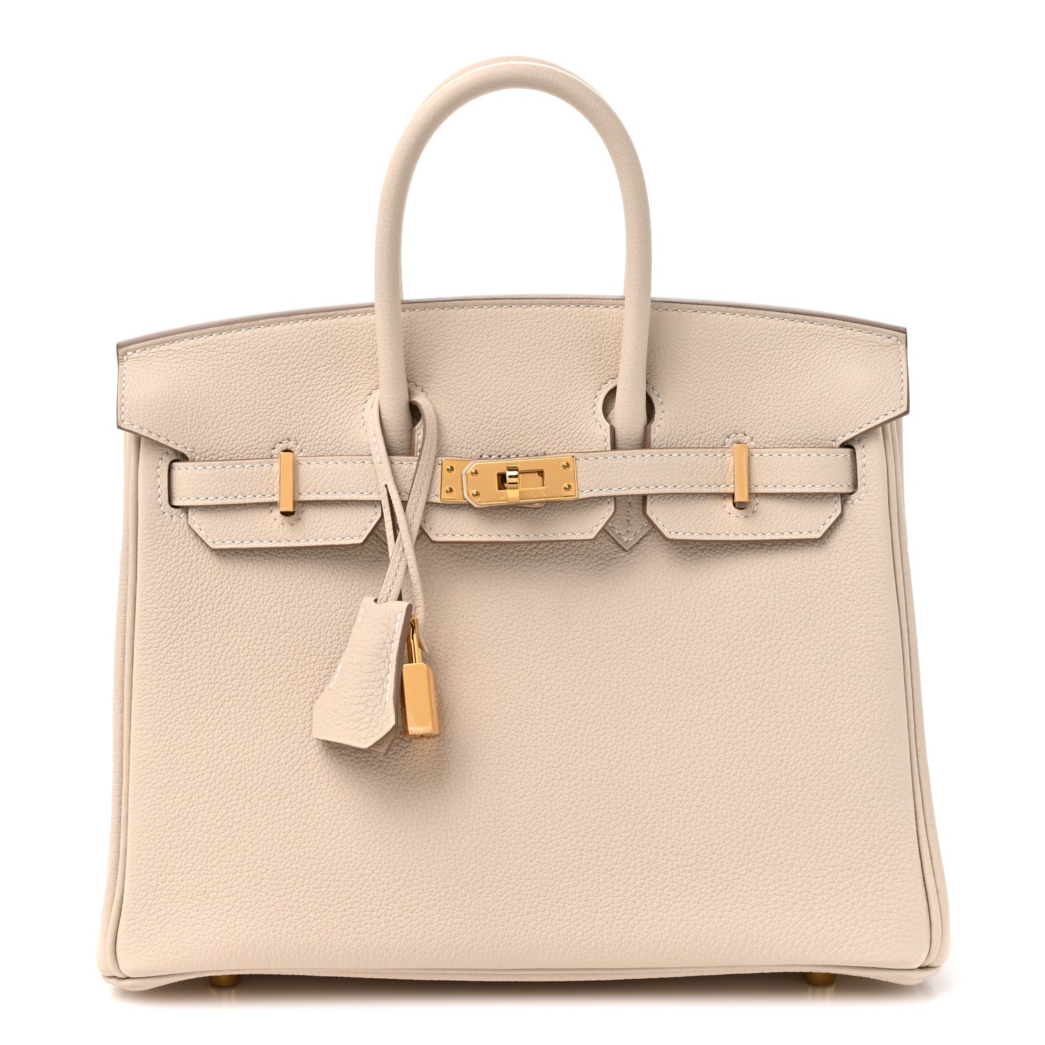 Hermes Togo Birkin 25 Craie