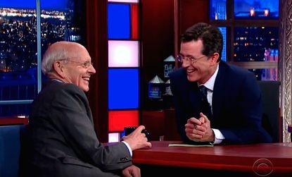 Stephen Colbert interviews U.S. Supreme Court Justice Stephen Breyer
