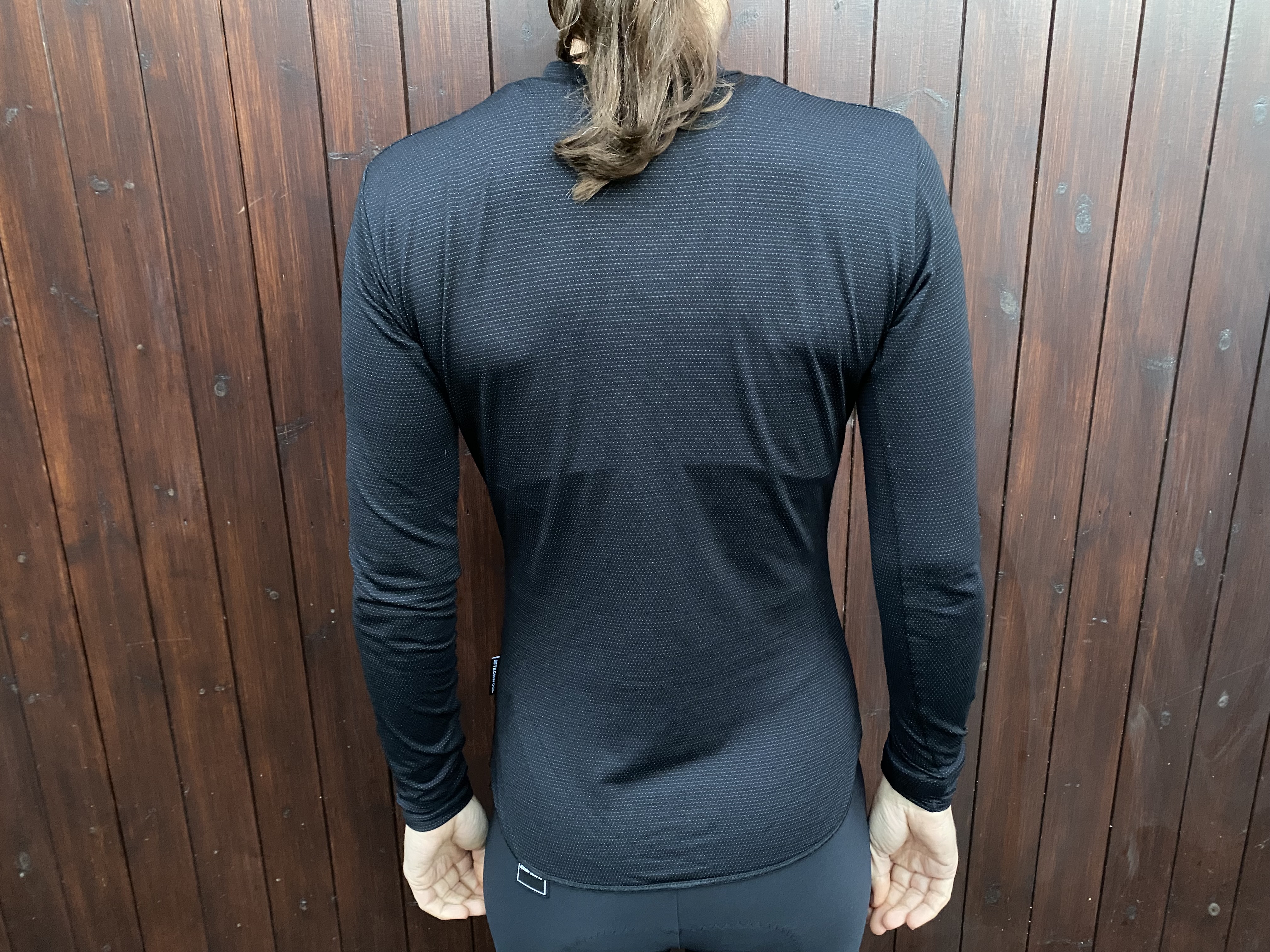 Rear view of Sportful Merino Base Layer