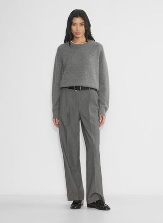 Aritzia, Cashmere Relaxed Crew Sweater