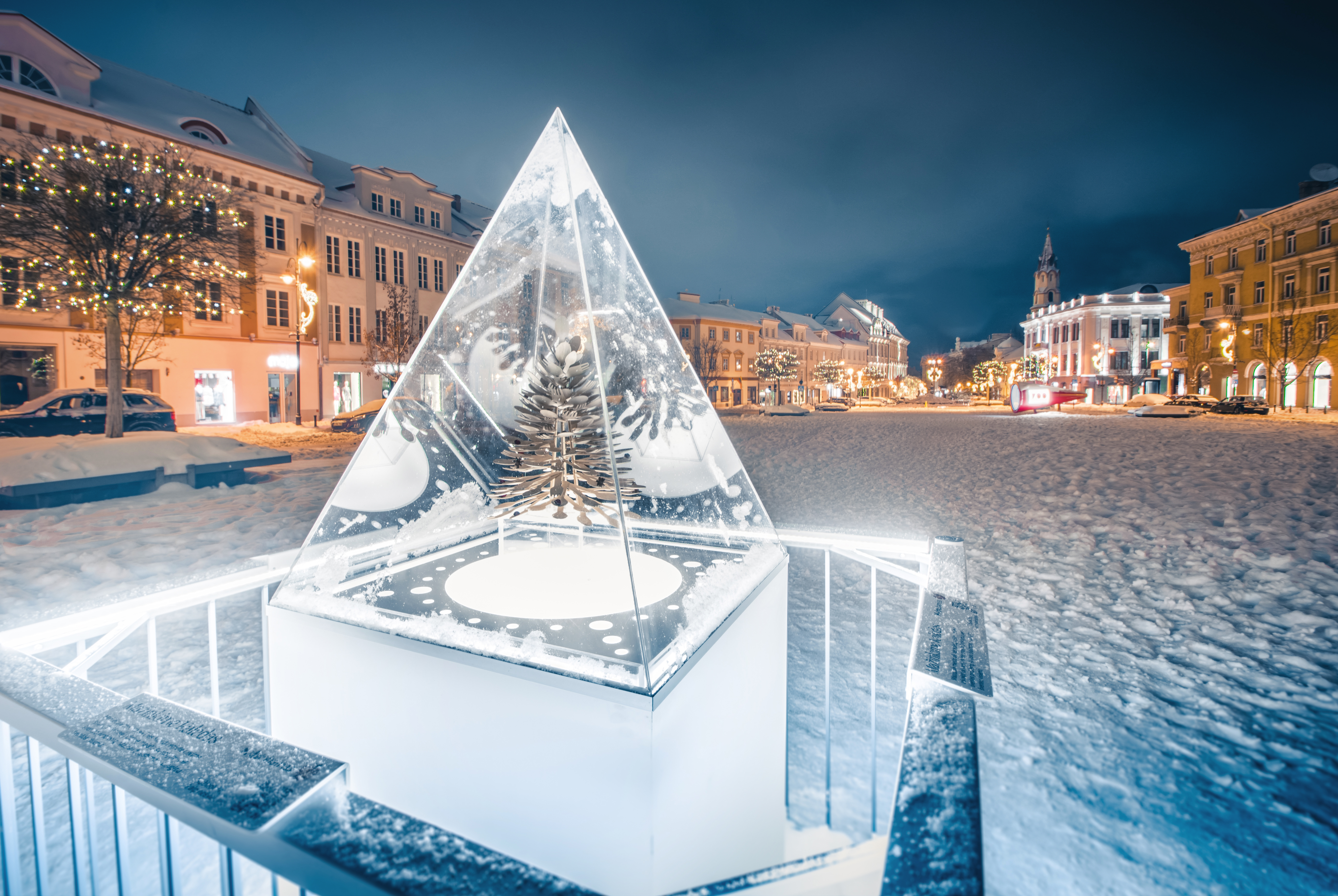 Christmas market in Vilnius
