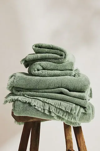 Plush Turkish Cotton Towel Collection