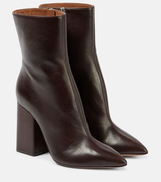 Anja 100 Leather Ankle Boots