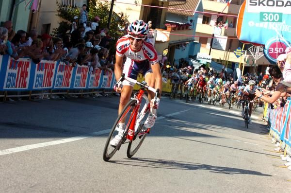 Daniel Moreno (Katusha Team) almost held on for the stage