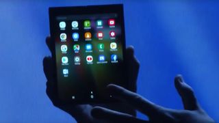 samsung unveils foldable smartphone with 'infinity flex display