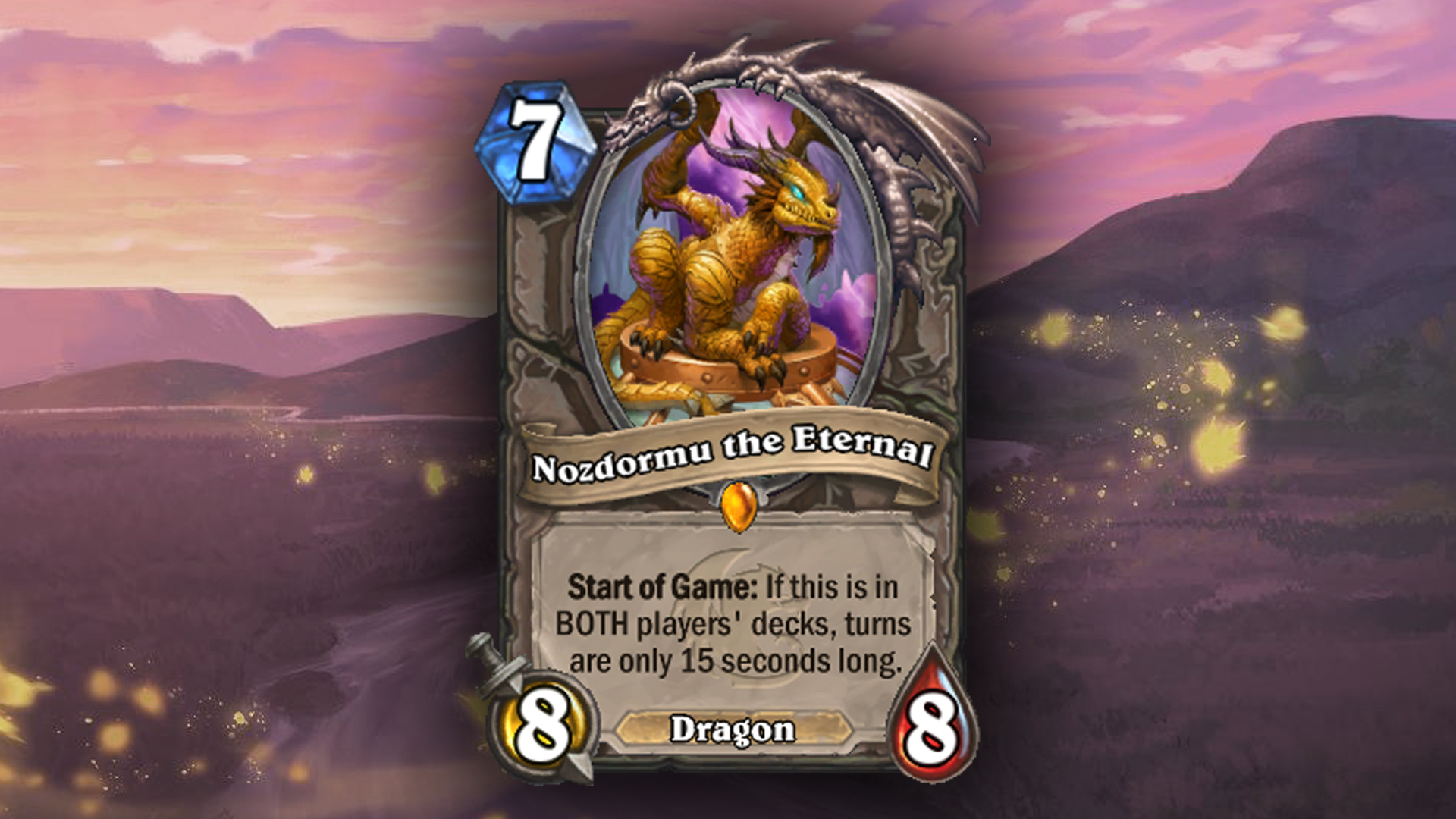 Hearthstone Nozdormu the Eternal