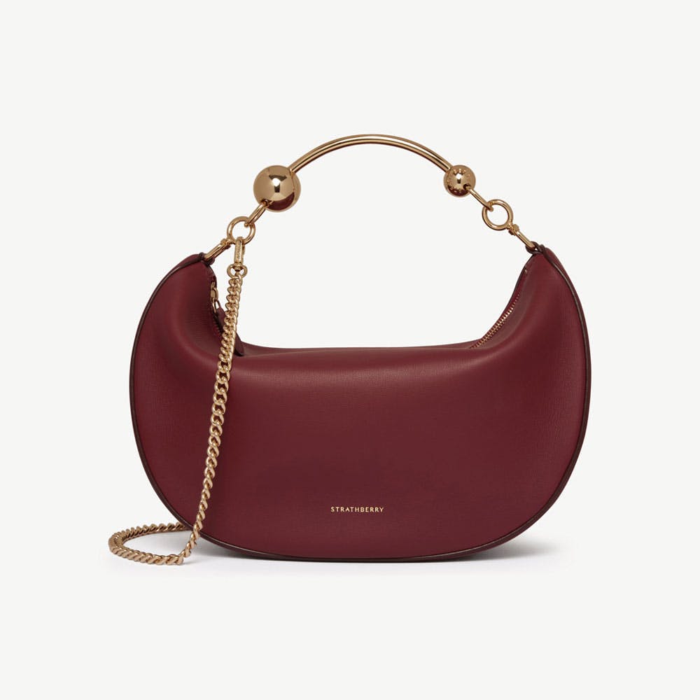 Crescent Moon - Oxblood