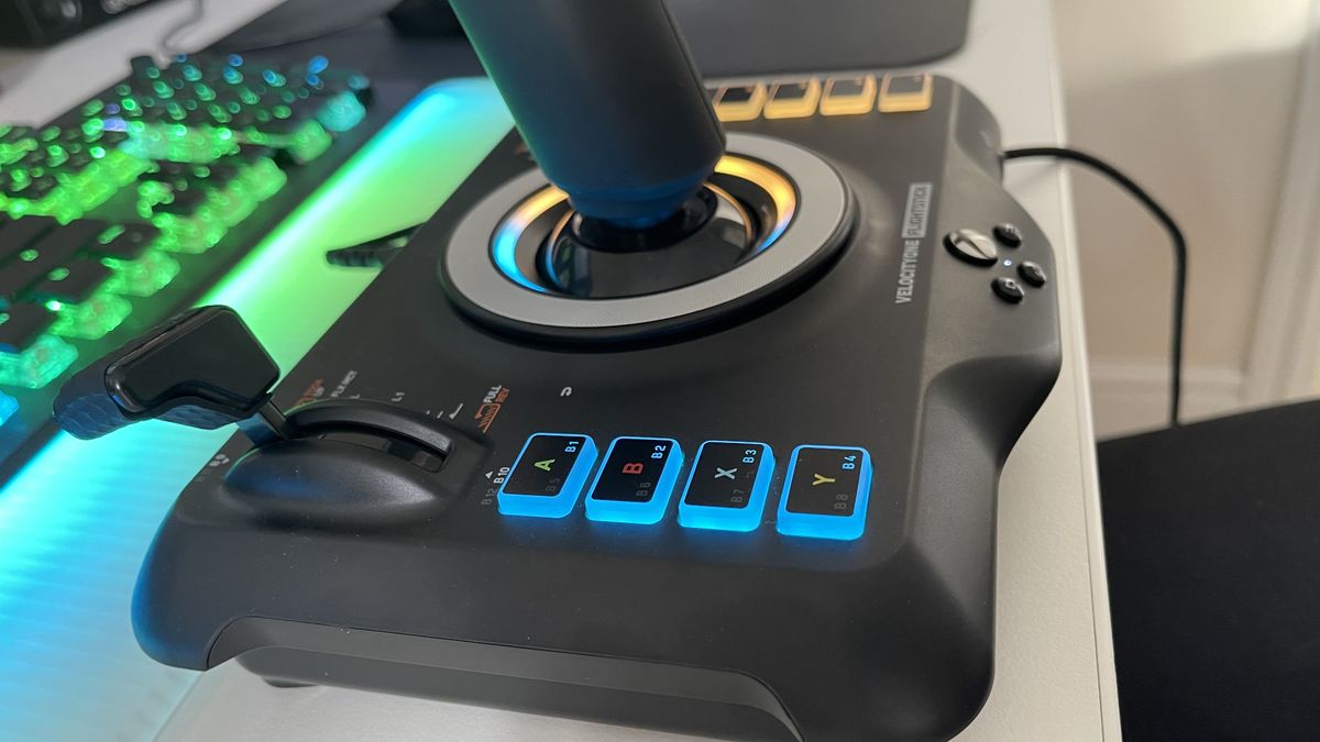 Turtle Beach VelocityOne flight stick buttons