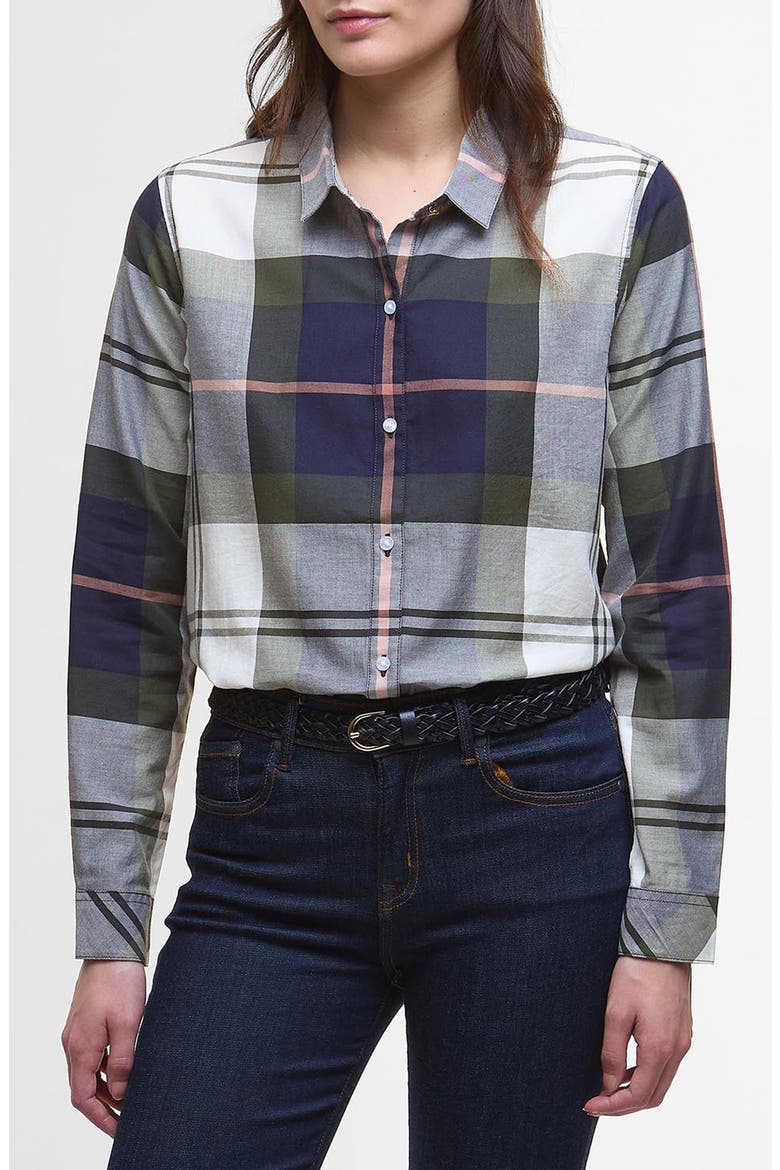 Mooreland Plaid Cotton Button-Up Shirt