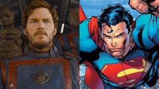 Chris Pratt as Star-Lord and Superman