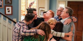 Modern Family Series Finale Group Hug