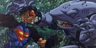 Superboy and King Shark