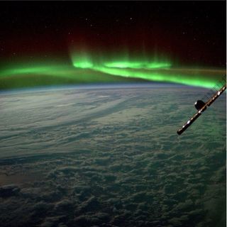 Swanson's Instagram Photo of an Aurora