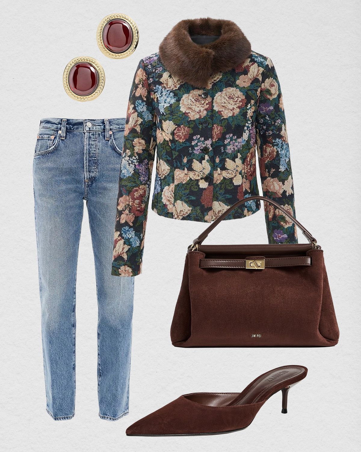 Denim outfit from Shopbop
