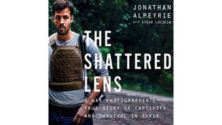 Cover of The Shattered Lens featuring Jonathan Alpeyrie in bullet-proof vest