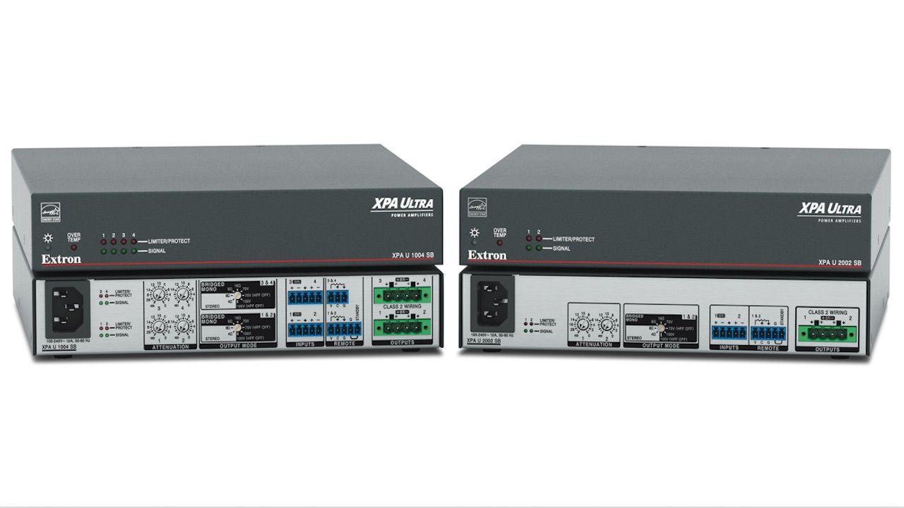 Extron Ships XPA Ultra Amplifiers with Switchable Bridging | AVNetwork