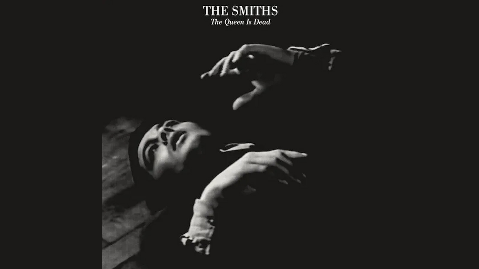 the cover art for the smiths' the queen is dead