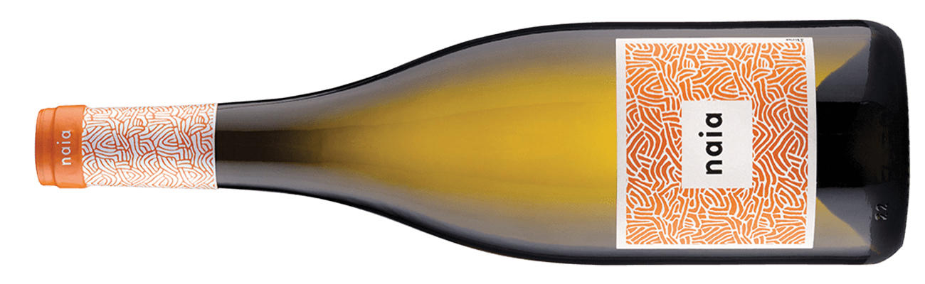 Bottle of white wine