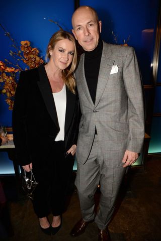 Anya Hindmarch And Dylan Jones At The London Collections: Men Closing Dinner Hosted By Dylan Jones And Anya Hindmarch