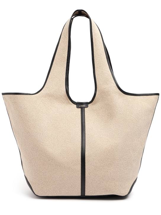 Douce Canvas Tote Bag - Soeur - Women - Ecru/noir - Unique