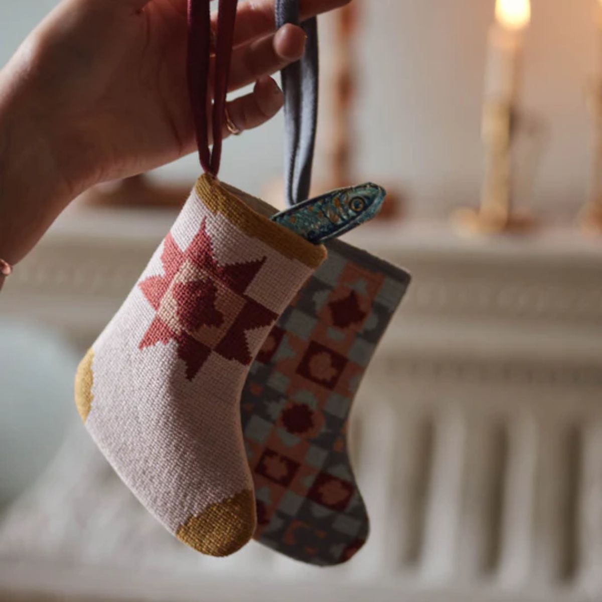 Christmas stocking decorations