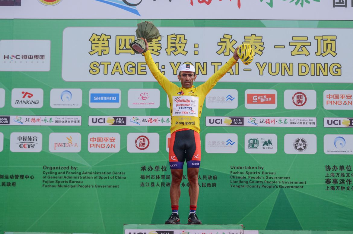 Rahim Emami (Pishgaman Giant Team) on course for another overall win