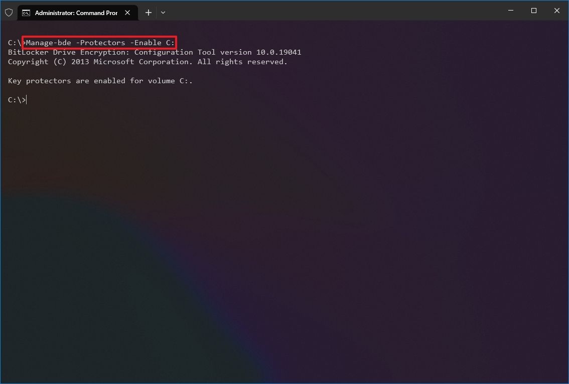 How to suspend BitLocker encryption to perform system changes on