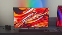 Sony Bravia 7 II on a black table.