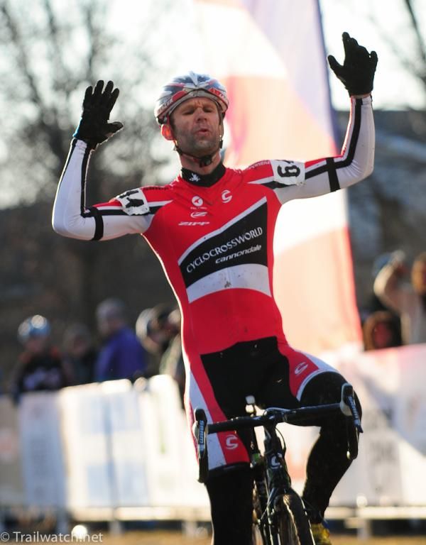 Brian Wilichoski (Cyclocrossworld.com) takes the national championship in the Men&rsquo;s 35-39 category