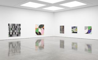 Sarah Morris’ exhibition at White Cube Bermondsey
