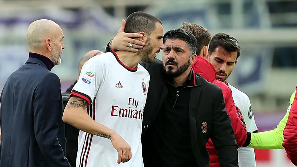 Gattuso Displeased With Bonucci s Transfer Comments FourFourTwo