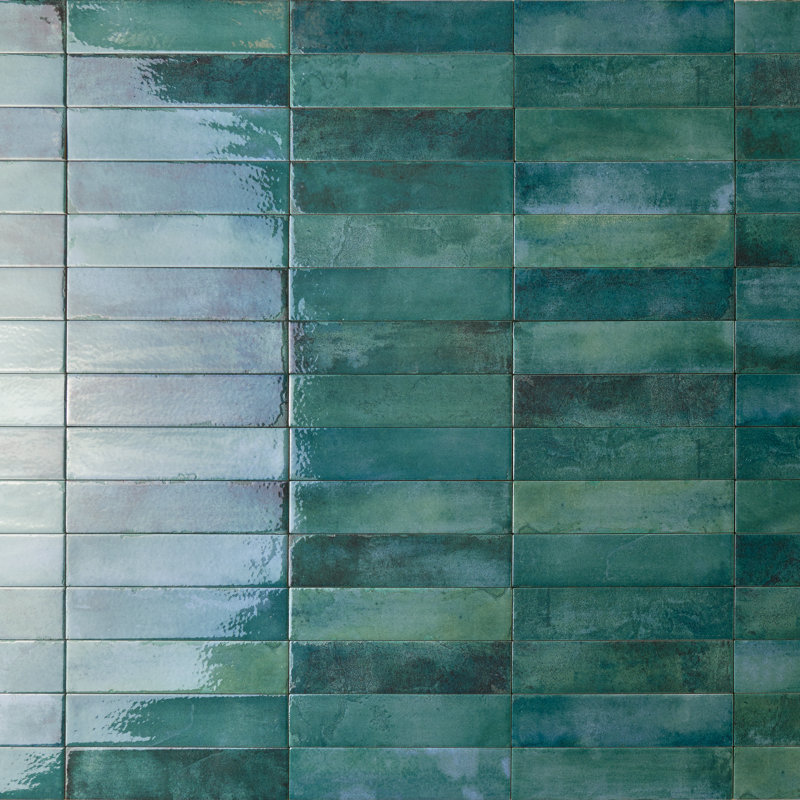Encore Surfaces Mojave 2&quot; X 10&quot; Zellige Porcelain Wall Tile &amp;amp; Reviews | Wayfair