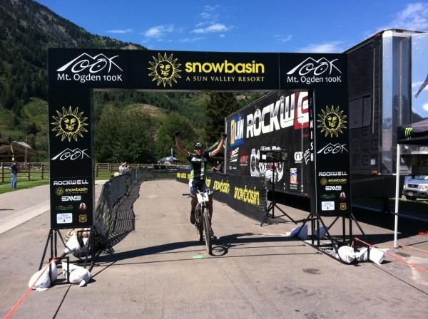 Crossing the line at Ogden.