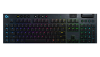 Clavier sans-fil Logitech G915 TKL Tenkeyless LightSpeed noir|116,99€ (au lieu de 159,99€)